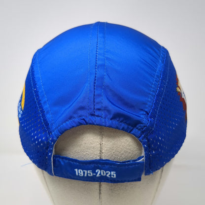 Running Awards & Apparel 5 Panel Blue One Size Hat Mesh 50th Anniversary 5K Eden