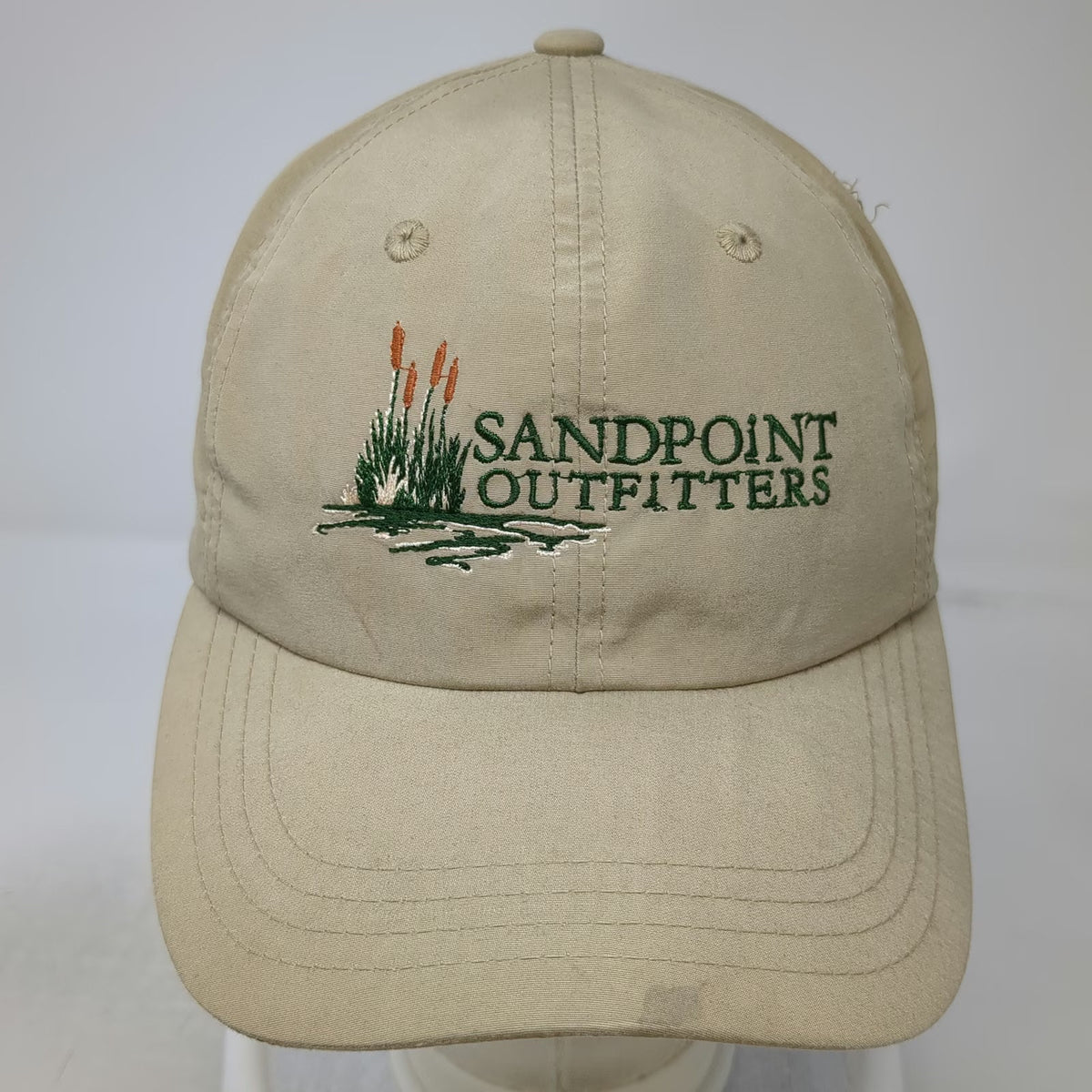 Imperial Baseball Cap Beige One Size Sandpoint Outfitters Outdoor Strapback Hat