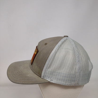 Kneeling Nun Farms Patch Snapback Trucker Hat Multi One Size Mesh Back