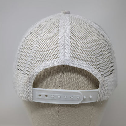 Pendleton Whisky Trucker Hat One Size White Camo Mesh Bucking Bronco Logo Hat