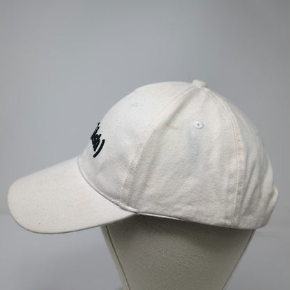Madden Baseball Cap White One Size Fit(ish) Embroidered Slideback Hat Cotton