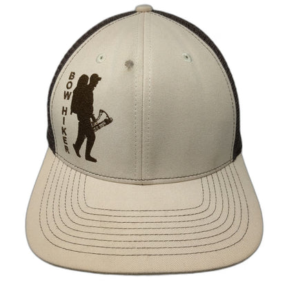Dead-On Archery Brown Trucker Hat One Size Bow Hiker Hunting Mesh Snapback Cap