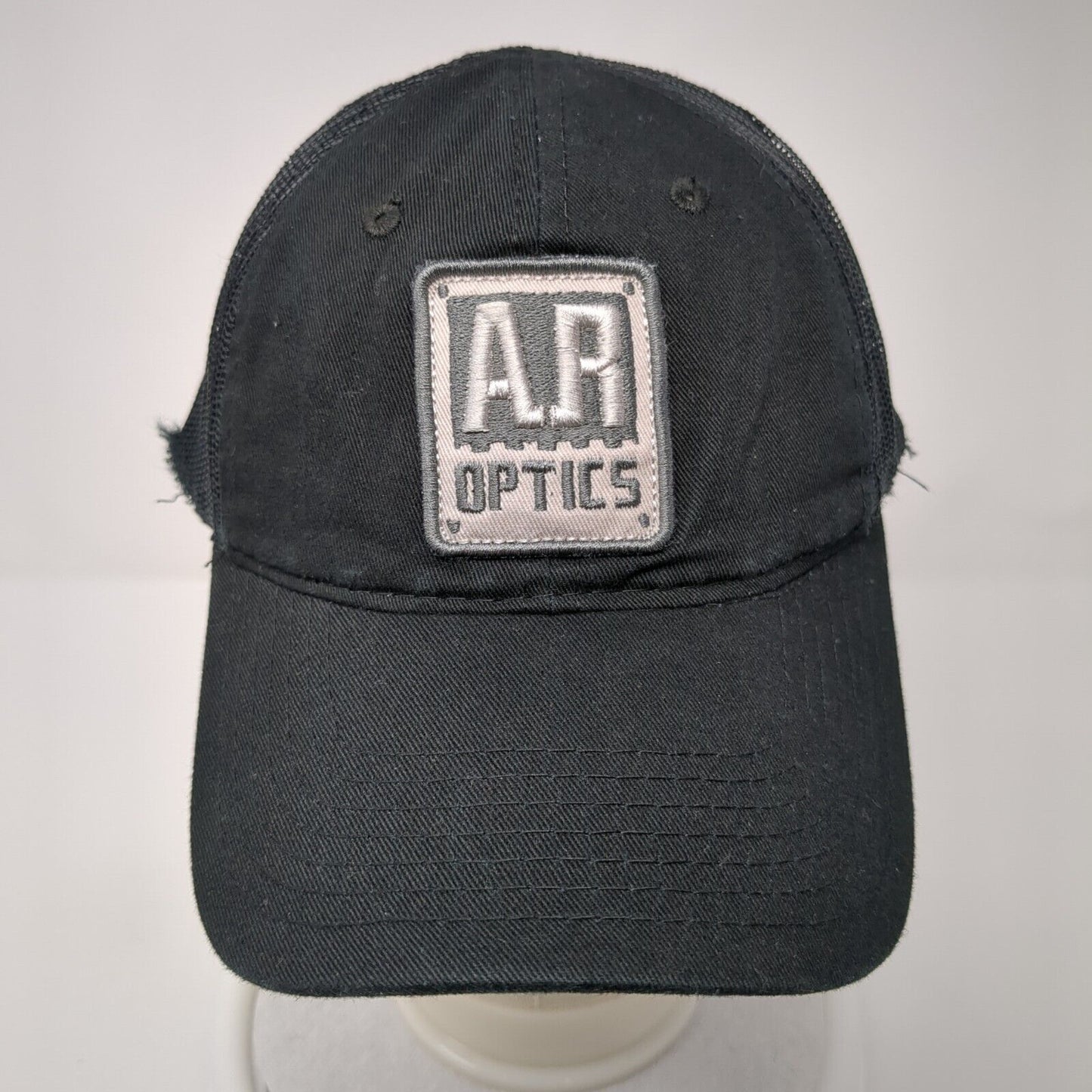 AR Optics Bushnell Strapback Mesh Back Trucker Hat Black One Size