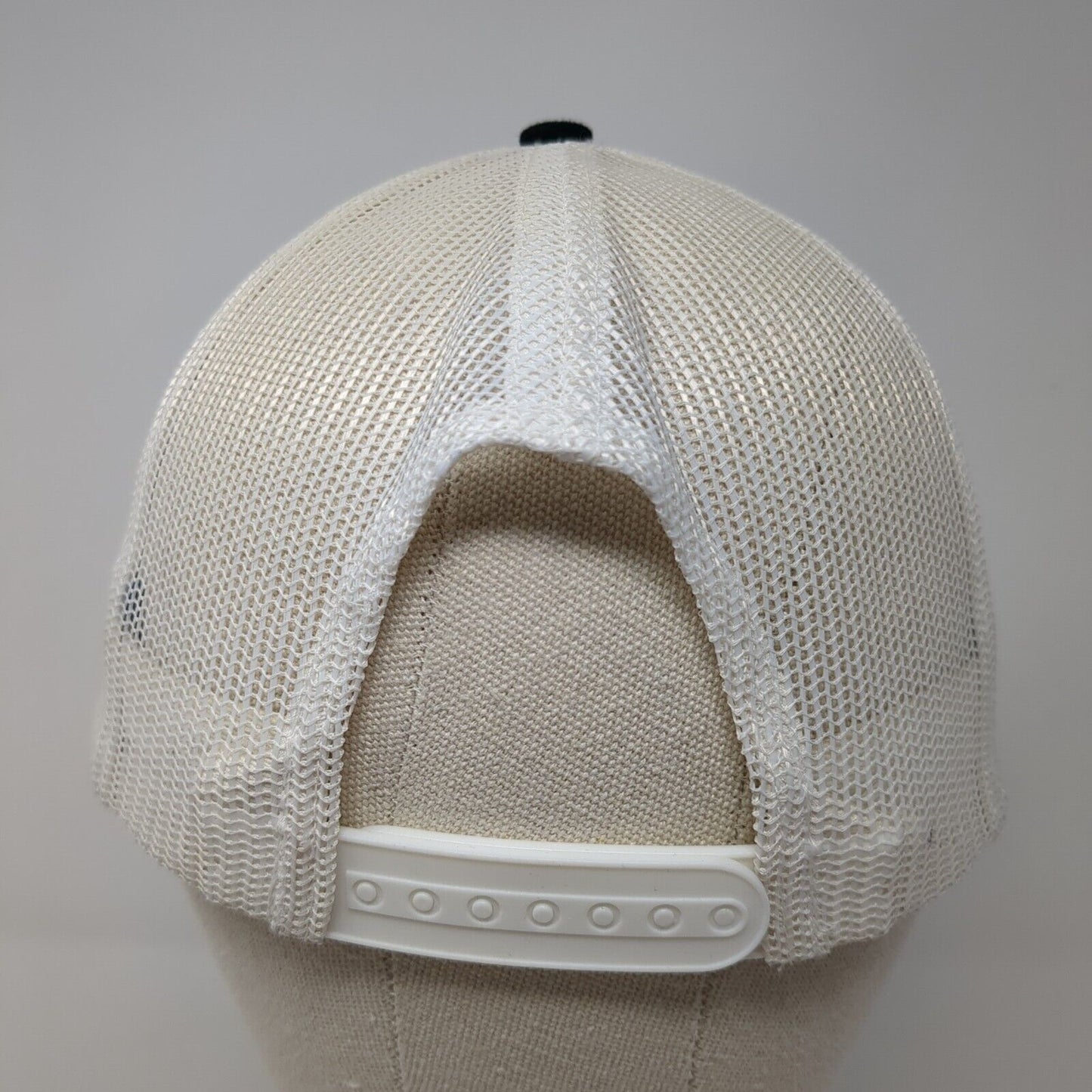 Notus FFA Est. 1954 Snapback Trucker Hat Black OS Adjustable Mesh Port Authority