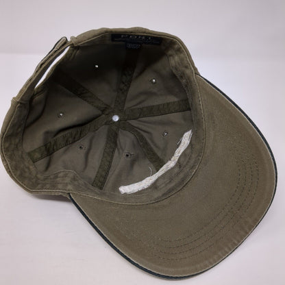 Bob Durham Excavating Strapback Hat Brown One Size Port Authority