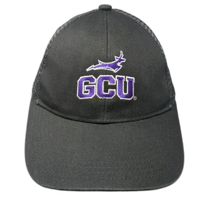 GCU Antelopes NCAA Port Authority Baseball Cap Gray OSFM Mesh Back Strapback Hat