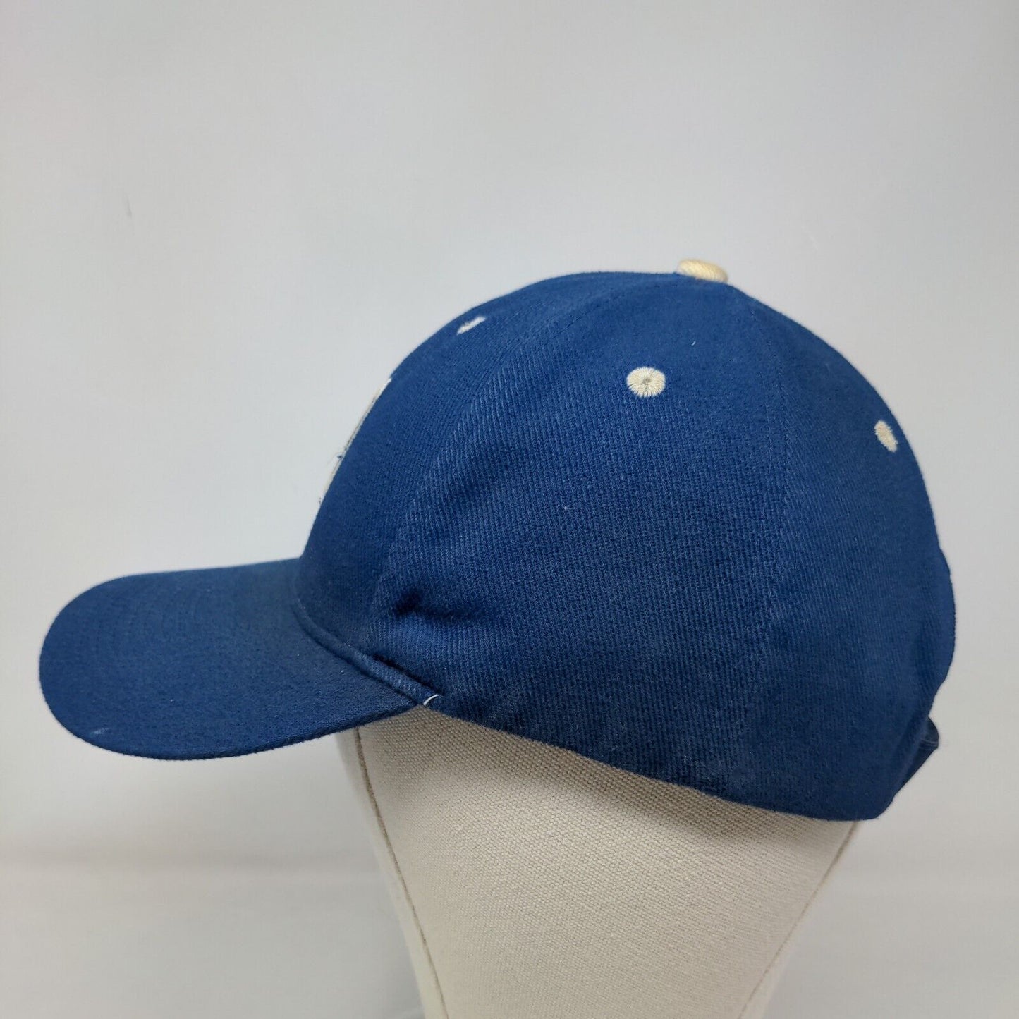 NFL Men's Strapback Hat Blue Size OSFA Embroidered Indianapolis Colts Logo