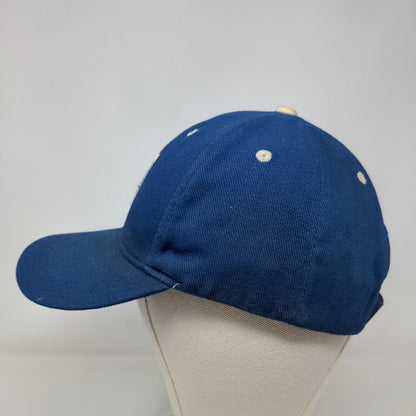 NFL Men's Strapback Hat Blue Size OSFA Embroidered Indianapolis Colts Logo
