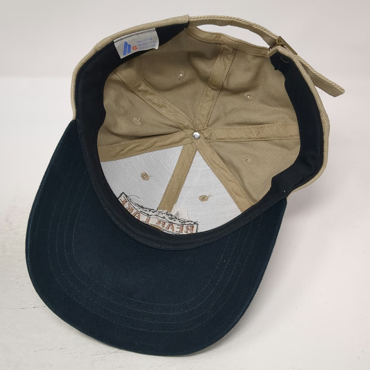 Headwear Classics Brown Bear Lake Mountain Baseball Cap One Size Slideback Hat