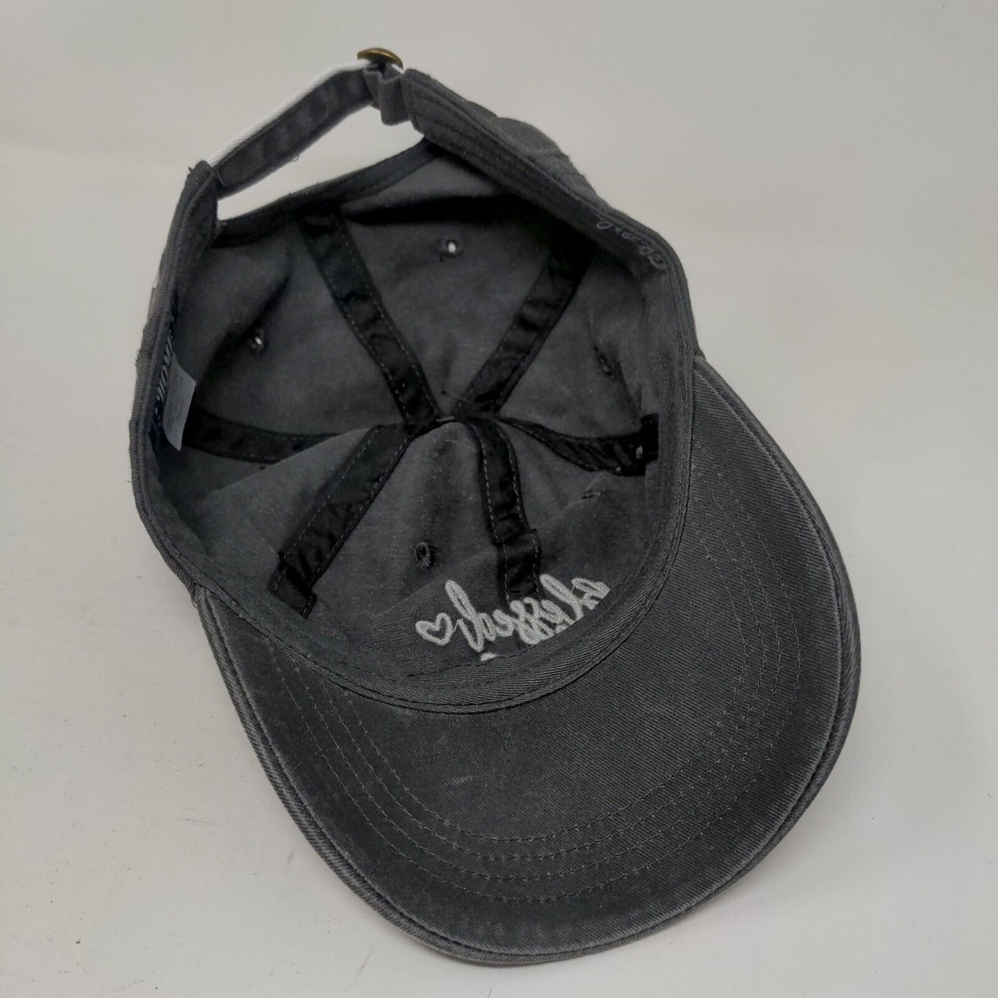 Home Free Women's Slideback Hat Blessed Mam Embroidered Logo Adjustable