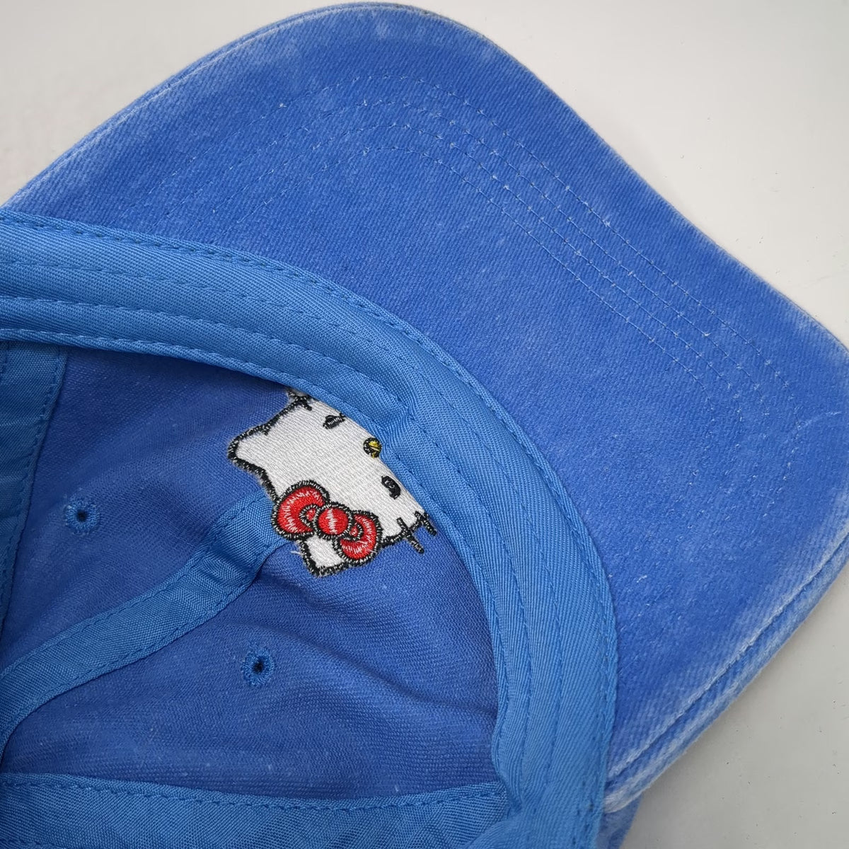 Aeropostale Snapback Blue One Size Hello Kitty Sanrio Embroidered Cotton Hat