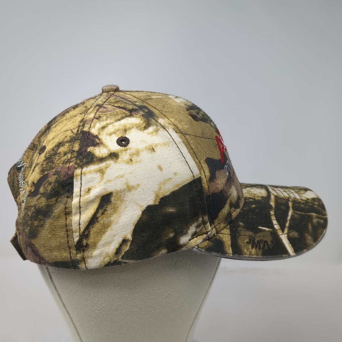 Triple Crown Baseball Cap Brown One Size Camo A&B Engineering Services Work Hat