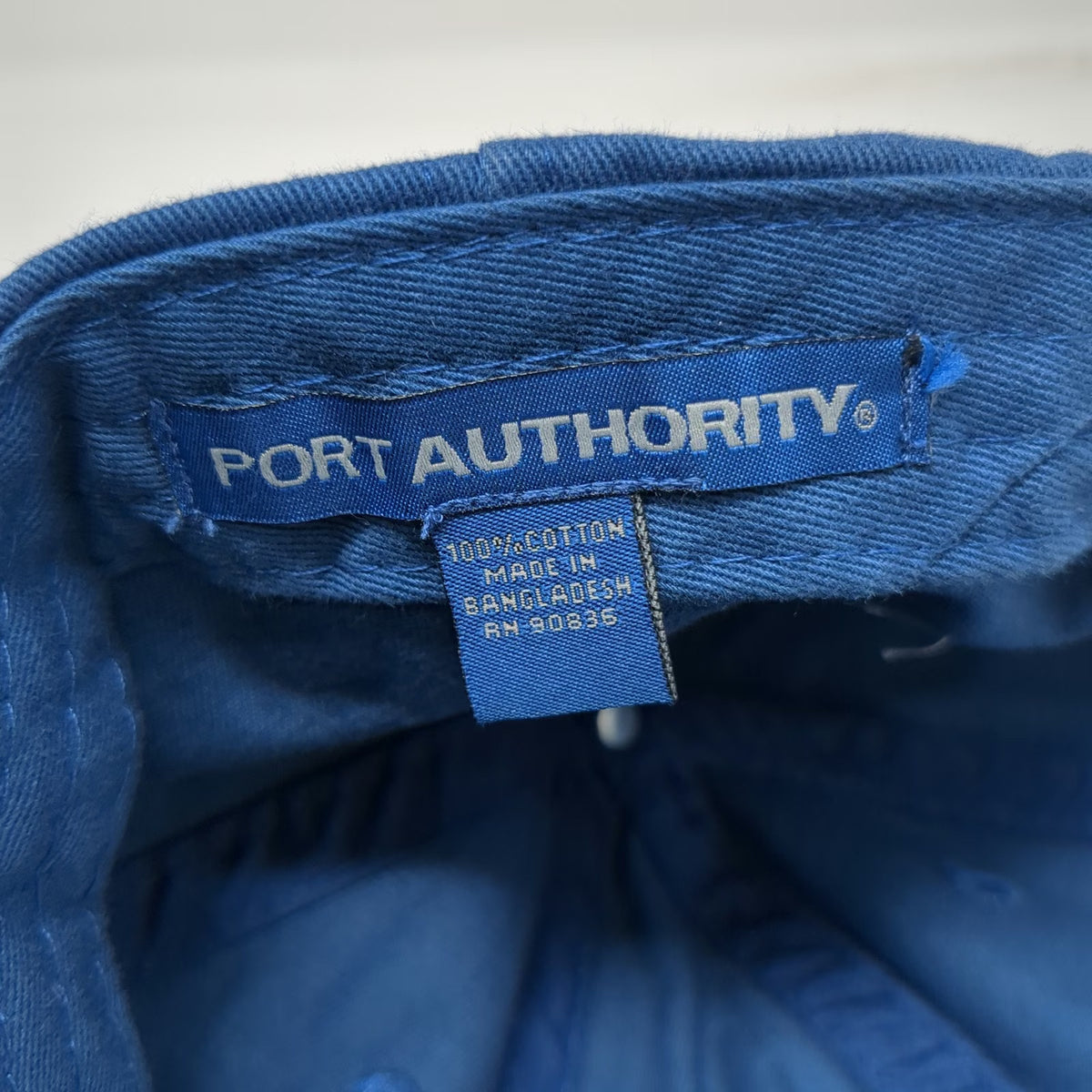 Port Authority Baseball Cap Blue One Size Society for Science Embroidered Hat