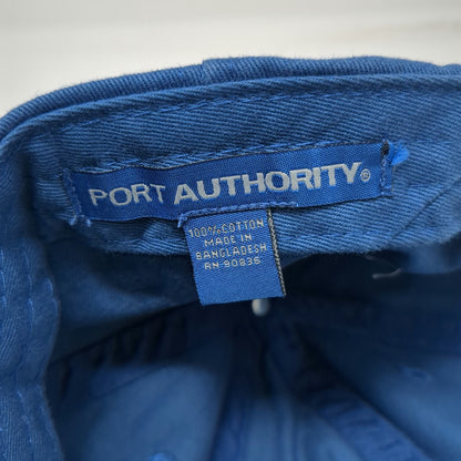 Port Authority Baseball Cap Blue One Size Society for Science Embroidered Hat