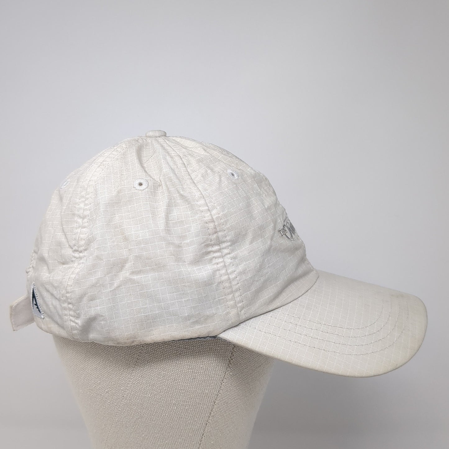 The Quarry Strapback Baseball Cap Beige One Size Adjustable Embroidered Antigua