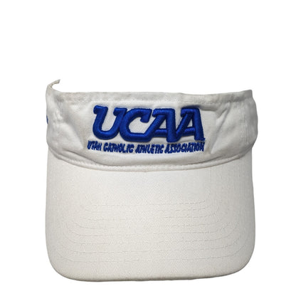 UCAA Utah Catholic Athletic Association Sun Visor Hat White OS Port Authority
