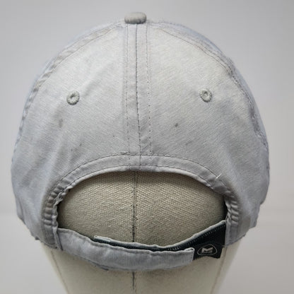 Mission Baseball Cap Gray One Size Cooling Wet to Cool Laser Cut Vent Hat