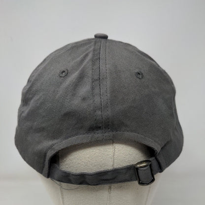 Cabela's Club Slideback Hat Gray One Size Adjustable Embroidered Vented Holes