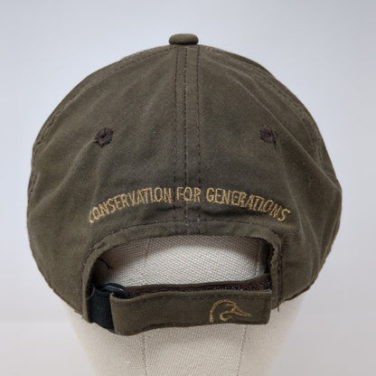 Ducks Unlimited 1937-2012 Strapback Hat Brown One Size Embroidered