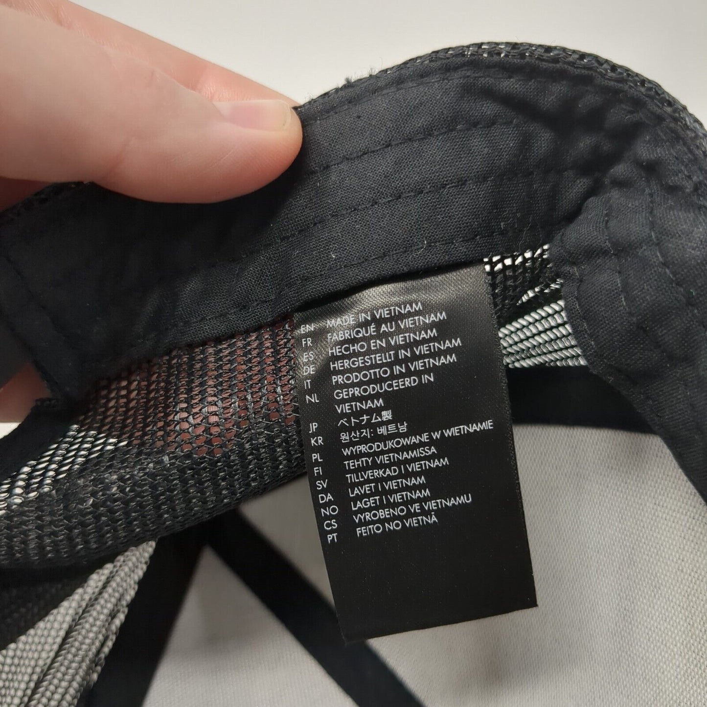 Brixton Mfg. Company Trucker Hat Black One Size Adjustable Mesh Back 6 Panel