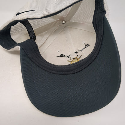 Wamego Country Club Fitted Baseball Cap White Large Embroidered Flexfit NikeGolf