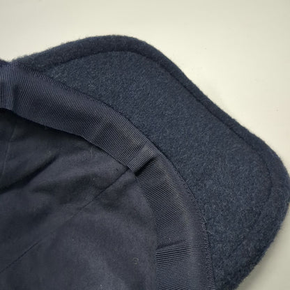 Falconeri Baseball Cap Blue One Size Cashmere Strapback Made In Italy Logo Hat