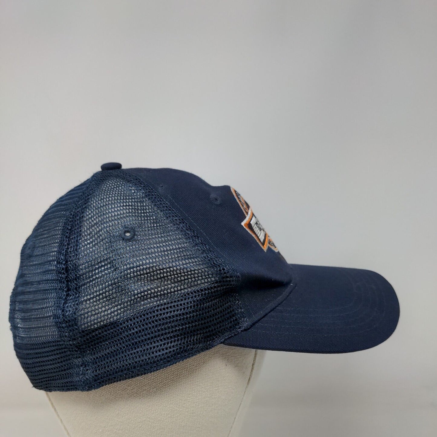 Reybold Construction Celebrating 35 Years Trucker Hat Blue OSFA Mesh Back