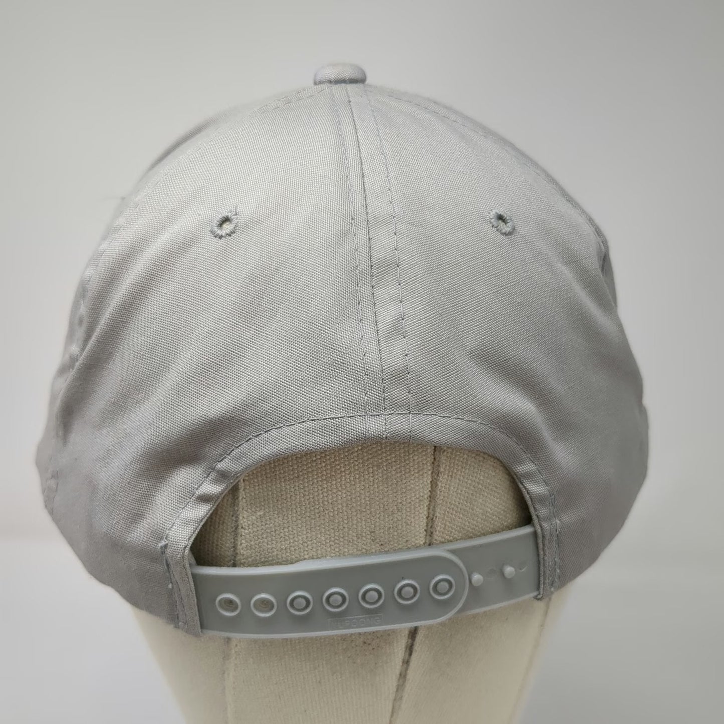 Yupoong Trucker Gray Vintage 1991 Rope Snapback Forest Fire Salvage B.N.F. hat
