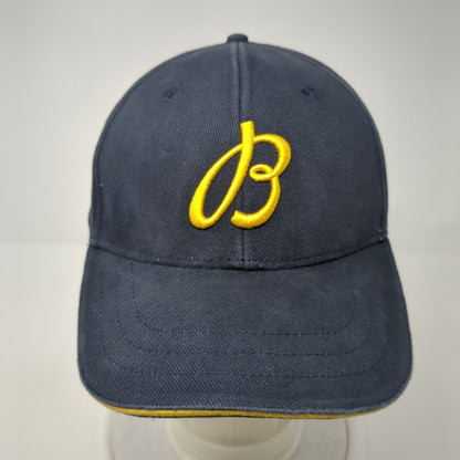 Breitling 1884 Slideback Hat Blue OSFA Embroidered Big Logo Organic Cotton