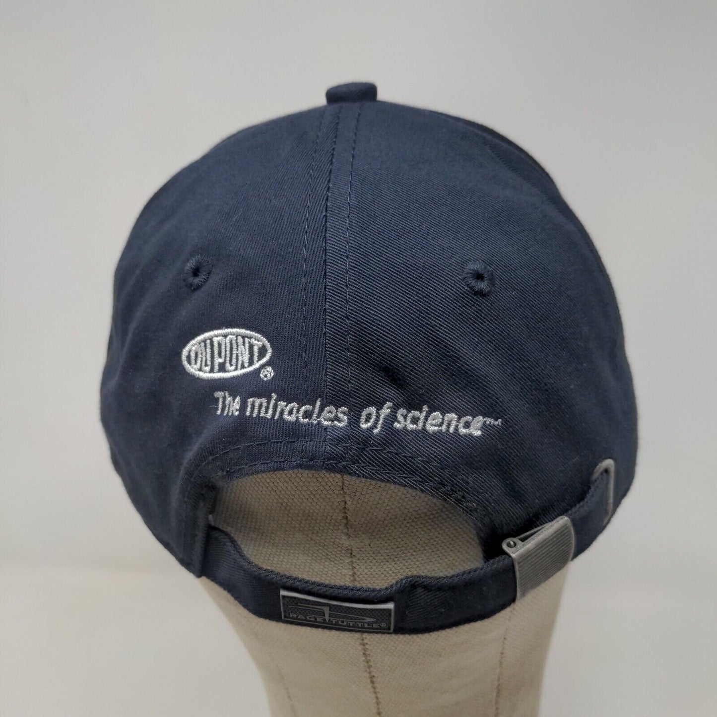 Page & Tuttle Men's Slideback Hat Blue Embroidered DuPont Canopy EX Herbicide