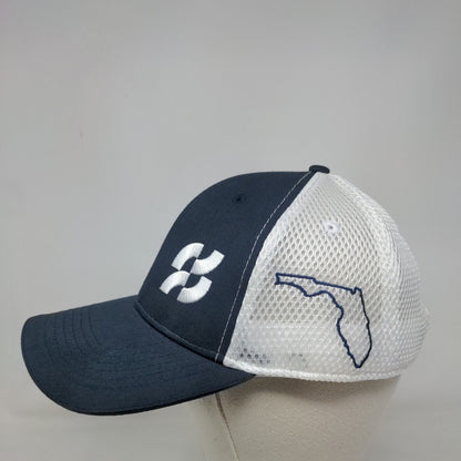 Ferguson Facilities Supply Strapback Trucker Hat Blue OS Adjustable Mesh Back