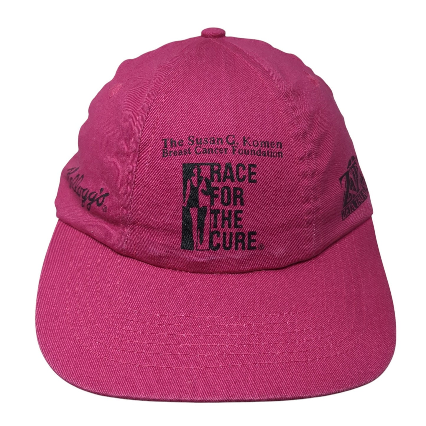 The Susan G. Komen Breast Cancer Foundation Trace For Cure Baseball Cap Pink OS