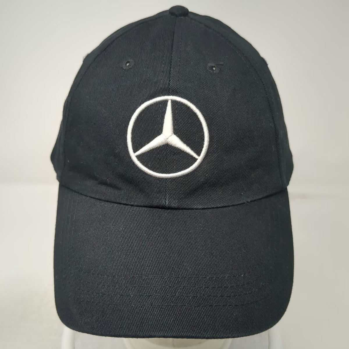 Mercedes-Benz Baseball Cap Black One Size Slideback Embroidered Logo Cotton Hat