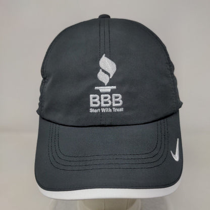 BBB Start With Trust Strapback Hat Black OSFM Nike Heritage 86 Dri-Fit