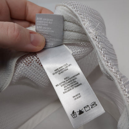 Columbia Tree Flag Fitted Trucker Hat Blue S/M Lightweight Embroidered Mesh Back