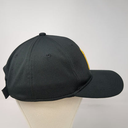 OC Sports Baseball Cap Black One Size Pittsburgh Pirates P Logo Strapback Hat