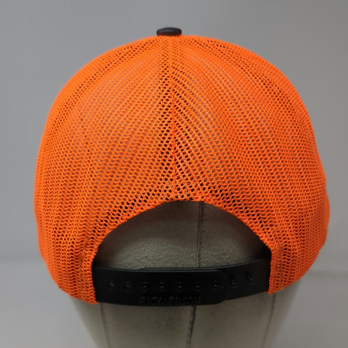 Richardson Trucker Hat Black Orange One Size Kryptek Typhon Camo Hawktech Mesh