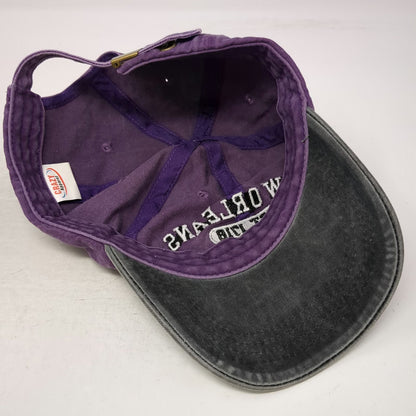 Crazy Apparel Baseball Cap Purple One Size New Orleans Louisiana Est 1718 Hat