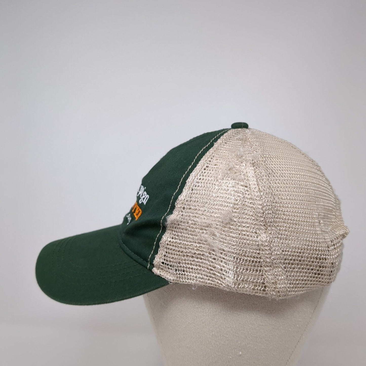 CHP Champaign Health Center Snapback Trucker Hat Green One Size Mesh Back