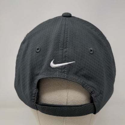 Qumulo Strapback Golf Hat Gray OSFM Adjustable Heritage86 Nike Dri-Fit