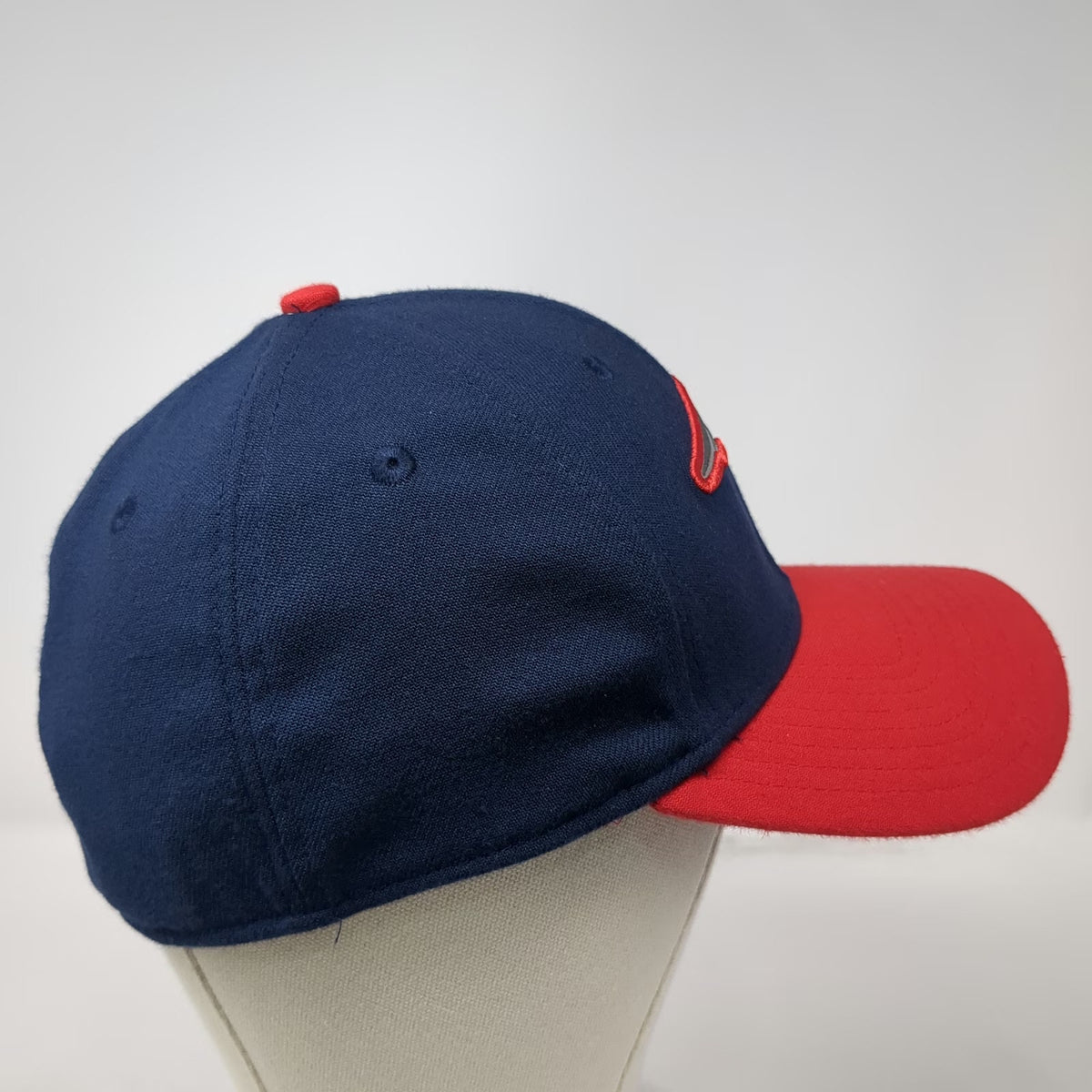New Era New England Patriots NFL Cap Blue Red L 39THIRTY Stretch Fit Embroidered