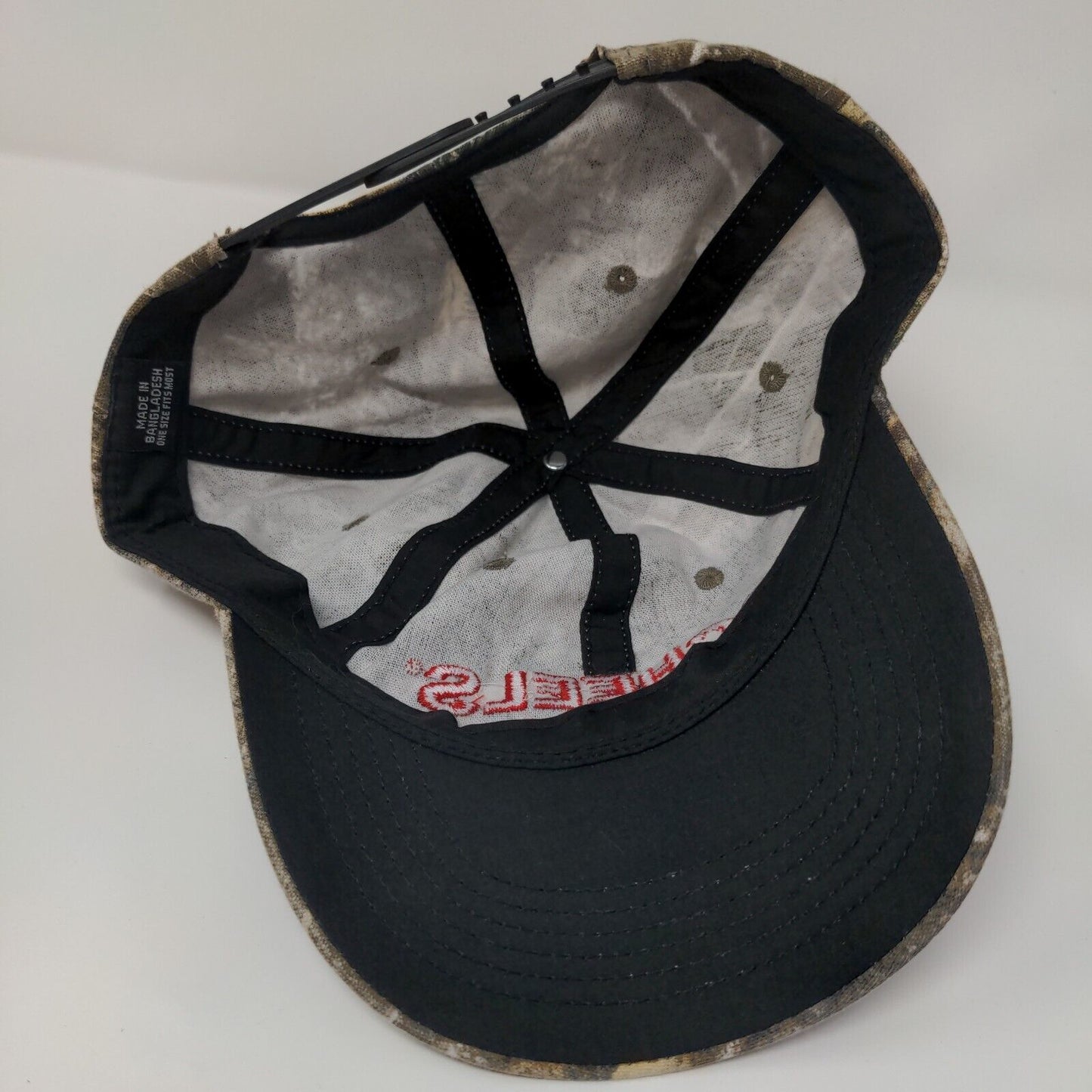 Scheels Snapback Hat Camouflage OSFM Adjustable Embroidered 6 Panel