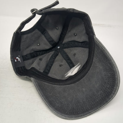 Three In Suzuki Baseball Cap Gray One Size Slideback Embroidered Logo Moto Hat