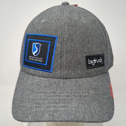 bigtruck Snapback Gray One Size Hat Squaw Valley Alpine Meadows Toyota Logo