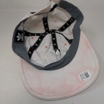 Adidas Slideback Hat Multicolor One Size Adjustable Embroidered Tie Dye Cotton