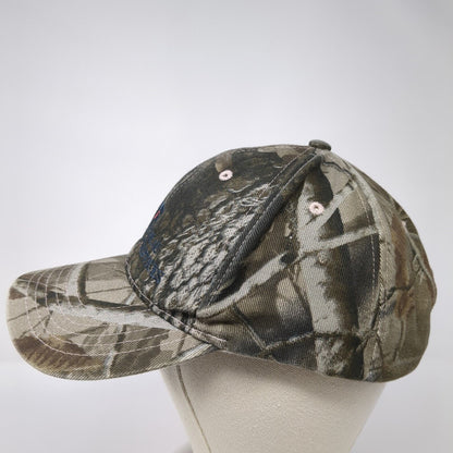 Farm Bureau Financial Services Strapback Hat Camo One Size Realtree Kati