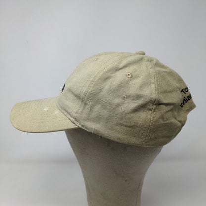 Toyota Men's Slideback Hat Tan Adjustable Indiana State Fair Embroidered Logo