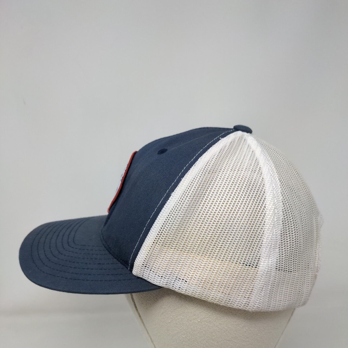 Salty Crew Chasing Tail Snapback Mesh Back Trucker Hat Blue One Size