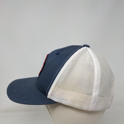 Salty Crew Chasing Tail Snapback Mesh Back Trucker Hat Blue One Size