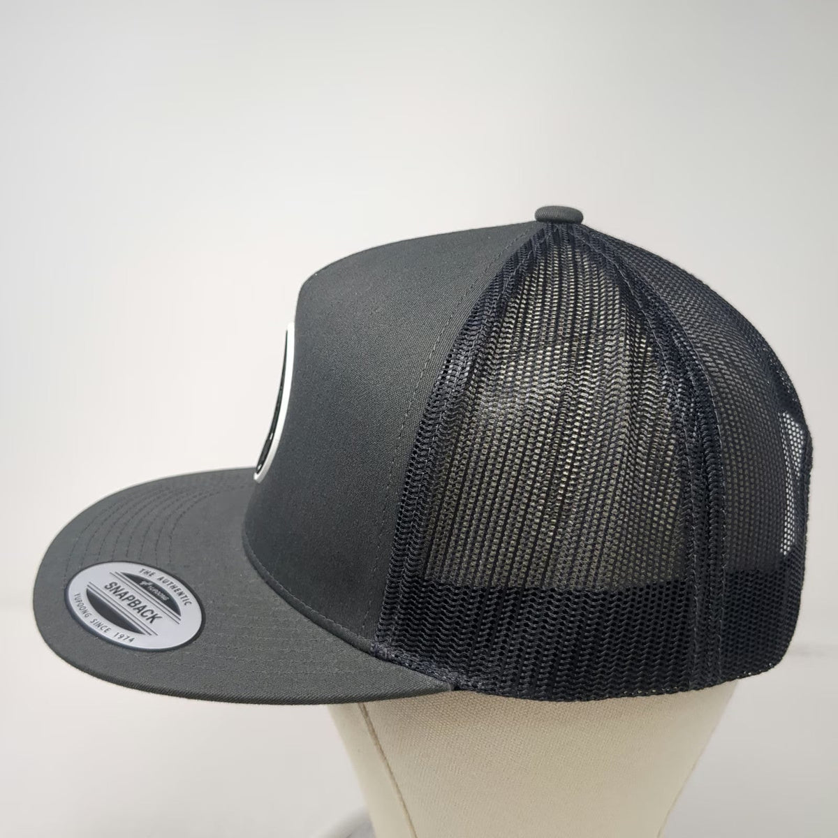 Evnroll Putter Co Yupoong Gray One Size Trucker Hat Golf Mesh Snapback Flat Brim